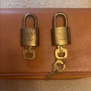 Louis Vuitton Lock and Key (x2)